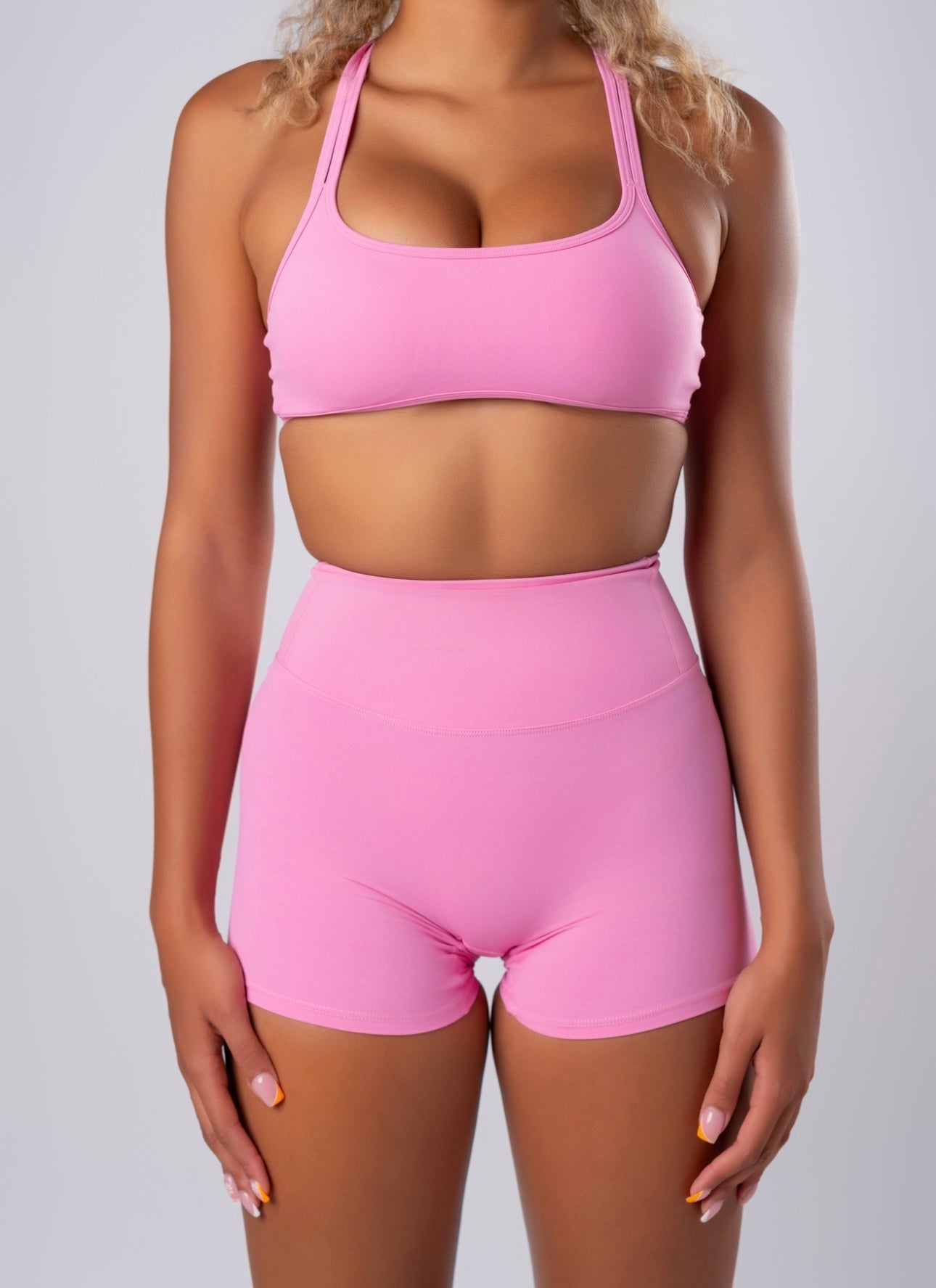 PINK SHORT SET